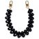 Mobigear Kunststoff Heart Verstellbare Universal-Handykette - Deep Black