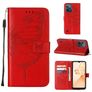 Mobigear Butterfly Realme C31 Klapphülle Portemonnaie - Rot