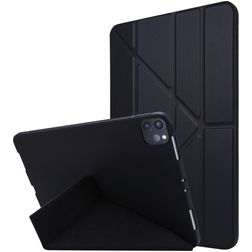 Mobigear Origami iPad Pro 11 Zoll (2020) Hülle Klapphülle - Schwarz