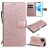 Mobigear Wallet Book Case Mandala Rose Gold For Apple iPhone 12/12 Pro