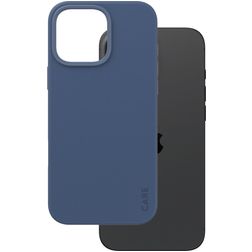 CARE by PanzerGlass Fashionable iPhone 16 Pro Max Silikon MagSafe Hülle Backcover - Blau