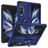 Mobigear Armor Ring Samsung Galaxy Z Fold 4 Hülle Hardcase Backcover Stoßfest mit Ringhalter - Blau