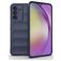 Mobigear Bumpy Samsung Galaxy A56 Hülle Flexibles TPU Backcover - Dark Blue