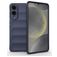 Mobigear Bumpy Samsung Galaxy S25 Edge Hülle Flexibles TPU Backcover - Dunkelblau
