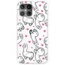 Mobigear Design iPhone 12 Pro Max Hülle Flexibles TPU Backcover - Alpaka