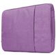 Mobigear Denim Zipper Laptop Sleeve (max 21 cm x 30 cm) Laptop Hülle - Lila