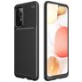 Mobigear Racing Samsung Galaxy A52s 5G Hülle Flexibles TPU Backcover - Schwarz
