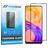 Mobigear Premium Realme 8 Panzerglas Displayschutz - Hüllenfreundlich - Schwarz