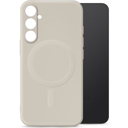 My Style Protective Flex Samsung Galaxy A55 MagSafe Hülle Flexibles TPU Backcover - Antique White