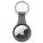 Xccess Keychain Apple AirTag Hülle Flexibles Silikon Schlüsselanhänger - Schwarz
