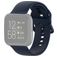 Mobigear Sport Buckle Silikon Fitbit Versa Lite Armband Dornschließe - Dunkelblau