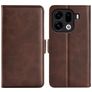 Mobigear Slim Magnet OPPO Find X9 Pro Hülle Klapphülle Geldbörse - Braun
