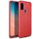 Mobigear Luxury Samsung Galaxy M51 Hülle Flexibles TPU Backcover - Rot