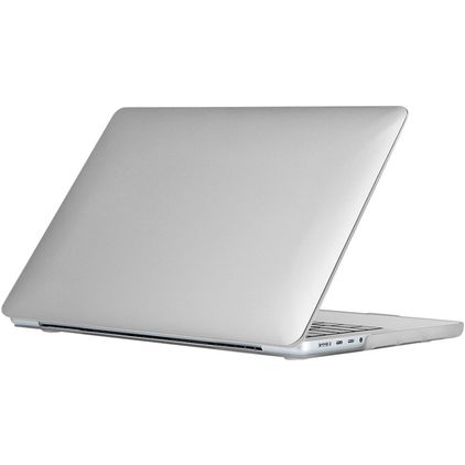 Mobigear Metallic MacBook Pro 14 Zoll (2021-2026) Hardcase Hülle MacBook Case - Silber - Model A2442 / A2779 / A2918 / A2992 / A3401 / A3112 / A3434 / A3427 / A3426