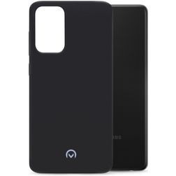 Mobilize Rubber Gelly Samsung Galaxy A52s 5G Hülle Flexibles TPU Backcover - Matt Black