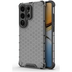 Mobigear Honeycomb Samsung Galaxy S26 Ultra Hardcase Backcover Shockproof - Schwarz