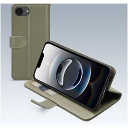 Mobilize Premium Gelly iPhone 16e Klapphülle Portemonnaie - Grün