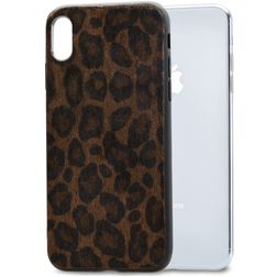 Mobilize Gelly iPhone X Hülle Flexibles TPU Backcover - Leopard
