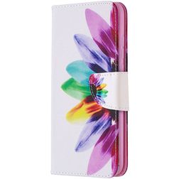 Mobigear Design HONOR 9X Lite Hülle Klapphülle Geldbörse - Sonnenblume