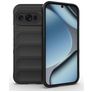 Mobigear Bumpy Google Pixel 10 Hülle Flexibles TPU Backcover - Schwarz