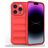 Mobigear Bumpy iPhone 15 Pro Hülle Flexibles TPU Backcover - Rot