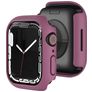 Mobigear Colors Dünn Apple Watch - 45 mm Hardcase Hülle - Weinrot