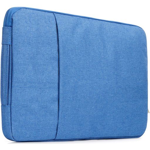 Mobigear Denim Zipper Laptop Sleeve 12 Zoll Laptop Hülle - Blau