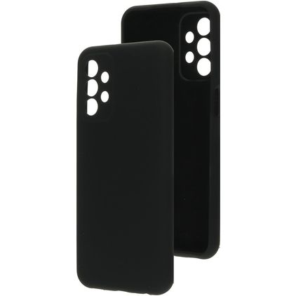 Mobiparts Samsung Galaxy A23 Silikon Backcover - Schwarz