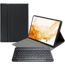 Mobilize Detachable Bluetooth Keyboard Samsung Galaxy Tab S7 Hülle QWERTZ Bluetooth Tastatur Klapphülle - Schwarz
