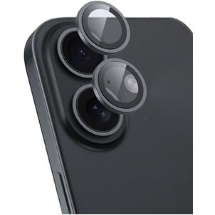 Mobigear Single Lens iPhone 17 Panzerglas Gehärtetes Glas Kameralinsen Schutz - Hüllenfreundlich - Schwarz