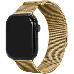 Mobilize RVS Milanaise Apple Watch Armband Magnetverschluss - 42/41/40/38 mm - Gold