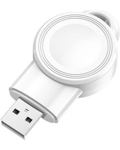 Mobigear Magnetic Keyring Ladegerät Apple Watch 2.5W 1A - Weiß