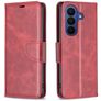 Mobigear Excellent Samsung Galaxy S26 FE Hülle Klapphülle Geldbörse - Rot