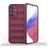Mobigear Bumpy Samsung Galaxy A54 Hülle Flexibles TPU Backcover - Weinrot