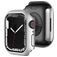 Mobigear Colors Dünn Apple Watch - 45 mm Hardcase Hülle - Silber