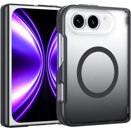 Mobigear Crystal iPhone Duo MagSafe Hardcase Backcover - Schwarz