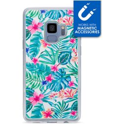 My Style Magneta Samsung Galaxy S9 Hülle Flexibles TPU Backcover - Jungle