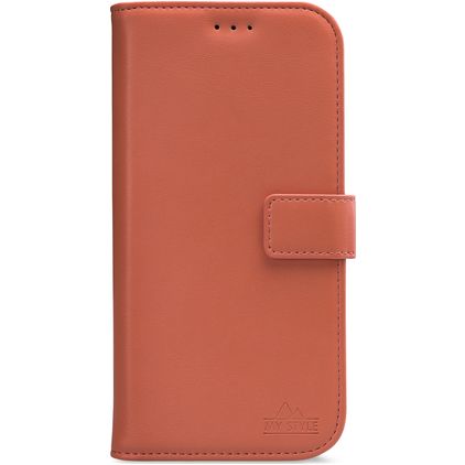 My Style Flex Wallet Samsung Galaxy A04s Hülle Klapphülle Geldbörse - Rust Red