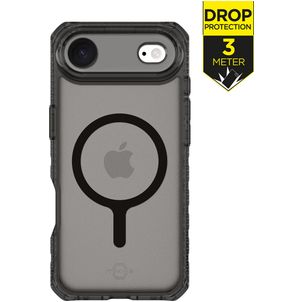 ITSKINS Level 2 HybridMagFrost R iPhone Air MagSafe Hülle Hardcase Backcover Stoßfest - Schwarz