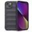 Mobigear Bumpy iPhone 14 Hülle Flexibles TPU Backcover - Charcoal