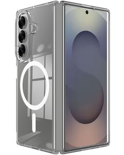 Mobigear Crystal Durchsichtig Samsung Galaxy Z Fold 8 Ultra MagSafe Hülle Hardcase Backcover - Transparent