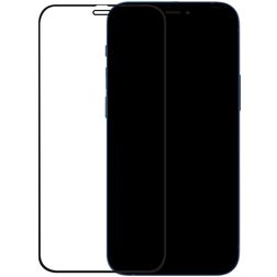 Mobilize Premium iPhone 12 Mini Panzerglas Gehärtetes Glas Displayschutz - Hüllenfreundlich - Schwarz