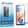 Mobigear Premium OPPO A18 Panzerglas Gehärtetes Glas Displayschutz - Hüllenfreundlich - Schwarz