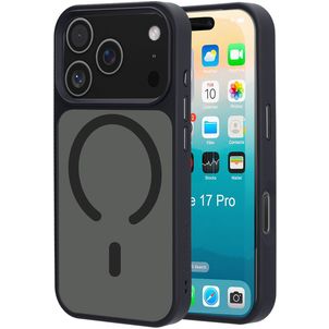 Mobiparts Hardcover iPhone 17 Pro MagSafe Hardcase Backcover - Satin Black