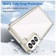 Mobigear Crystal Samsung Galaxy S23 Hülle Hardcase Backcover - Transparent / Grau