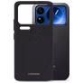 Mobilize Rubber Gelly Xiaomi 17 Pro Max Hülle Flexibles TPU Backcover - Schwarz