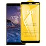 Mobigear Premium Nokia 3.1 Plus Panzerglas Gehärtetes Glas Displayschutz - Hüllenfreundlich - Schwarz