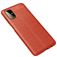 Mobigear Luxury Samsung Galaxy M51 Hülle Flexibles TPU Backcover - Rot