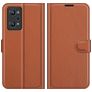 Mobigear Classic Realme GT Neo2 Hülle Klapphülle Geldbörse - Braun