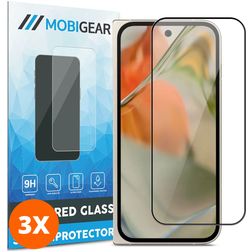 Mobigear Premium Google Pixel 9 Pro Fold Panzerglas Gehärtetes Glas Displayschutz - Hüllenfreundlich (3er Pack)